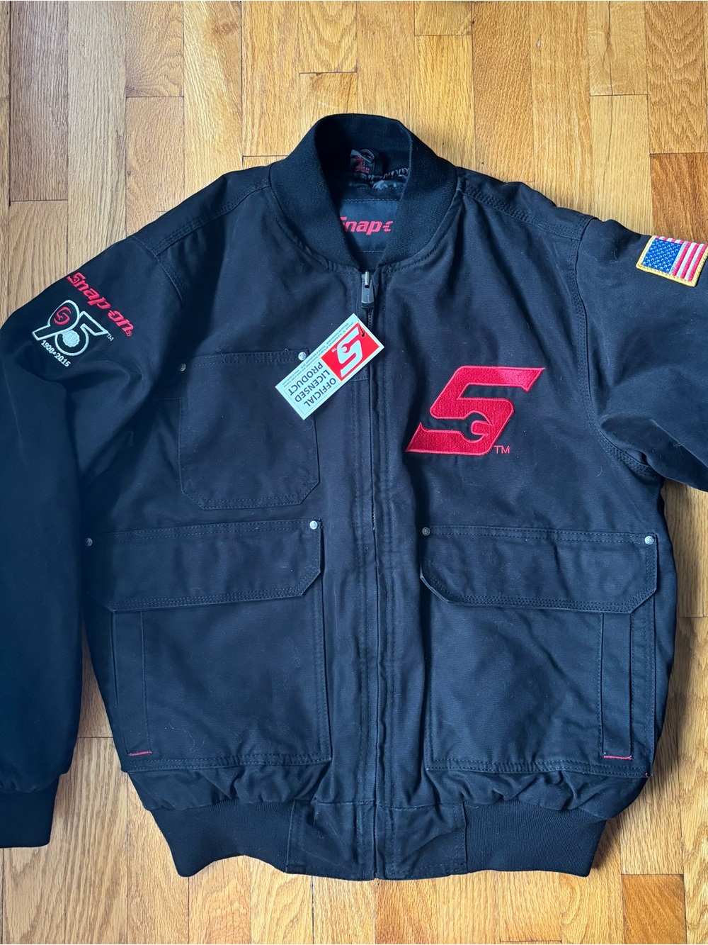 Snap On 95th Anniversary Men's Black Jacket